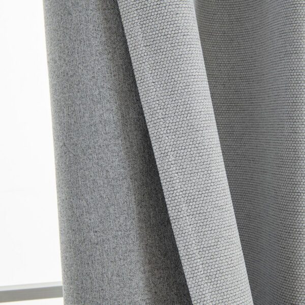8392_Silver_6 Beauty Home Κουρτίνα Full Blackout σκίασης με 8 κρίκους Elite Art 8392 Silver-Νο4 140x270 Γκρι