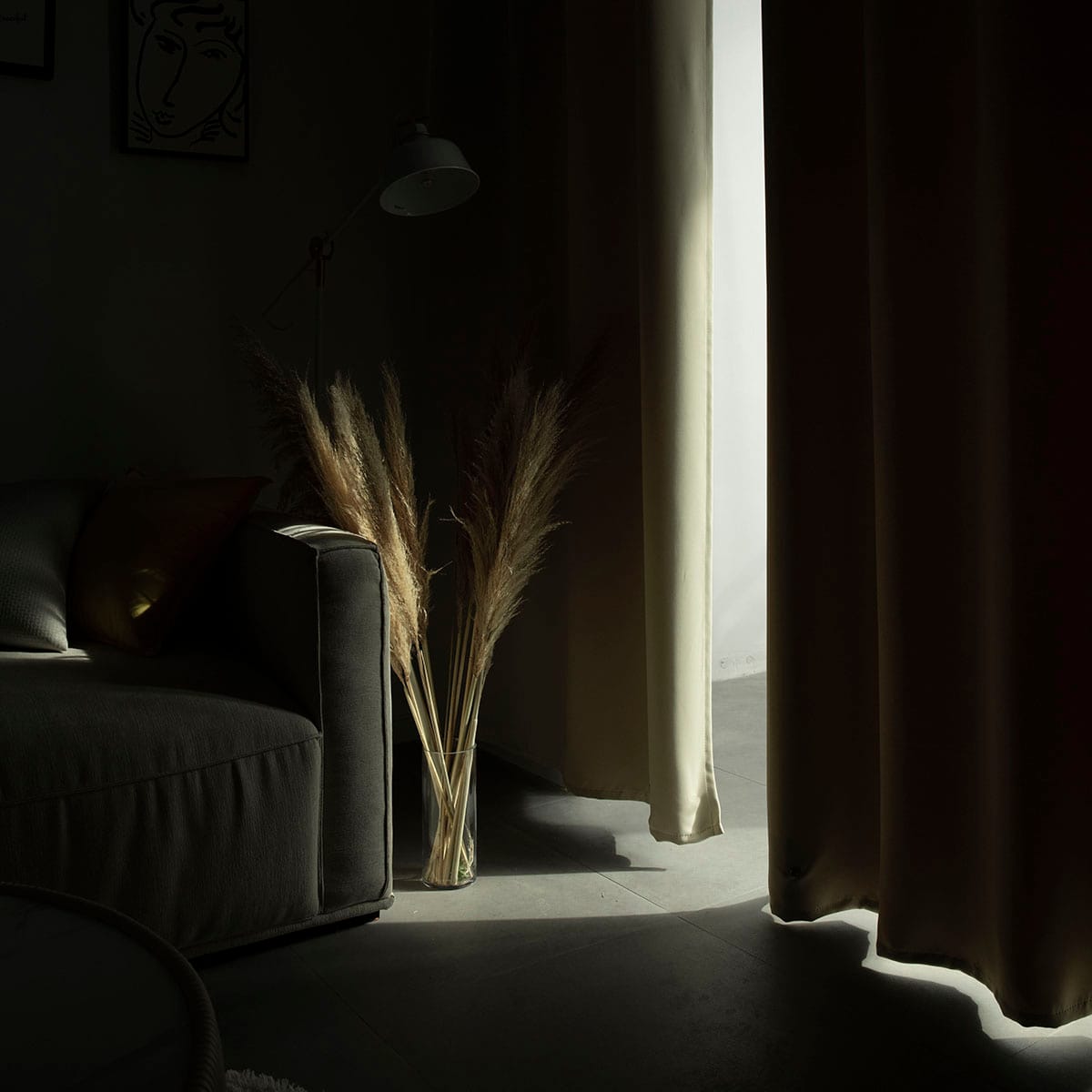Beauty Home Ύφασμα κουρτίνας Blackout σκίασης Ideal Art 8400  Ύφασμα Φ280 Ανθρακίτης