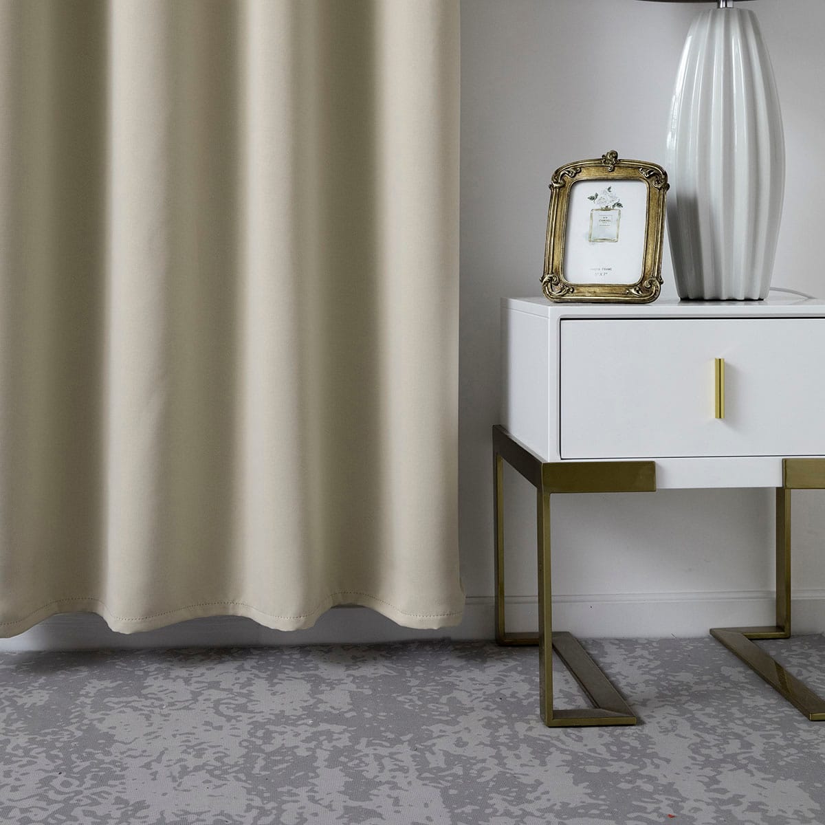 8400_sand_7 Beauty Home Ύφασμα κουρτίνας Blackout σκίασης Ideal Art 8400 Ύφασμα Φ280 Άμμου