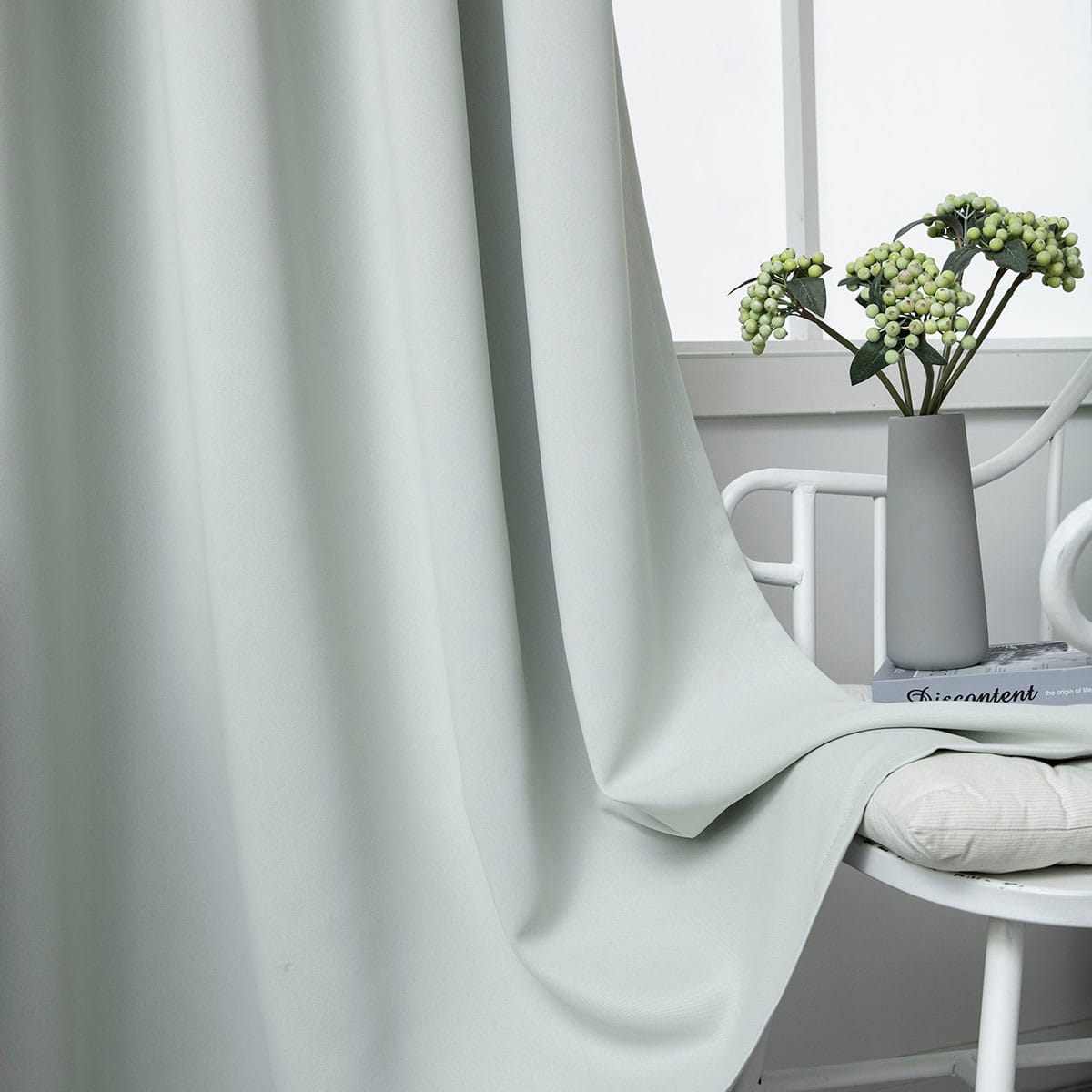 Beauty Home Ύφασμα κουρτίνας Blackout σκίασης Ideal Art 8400  Ύφασμα Φ280 Γκρι