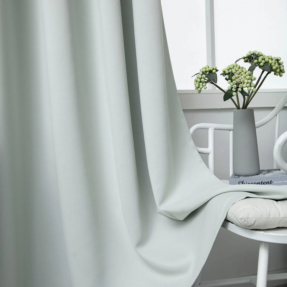 Beauty Home Ύφασμα κουρτίνας Blackout σκίασης Ideal Art 8400  Ύφασμα Φ280 Γκρι