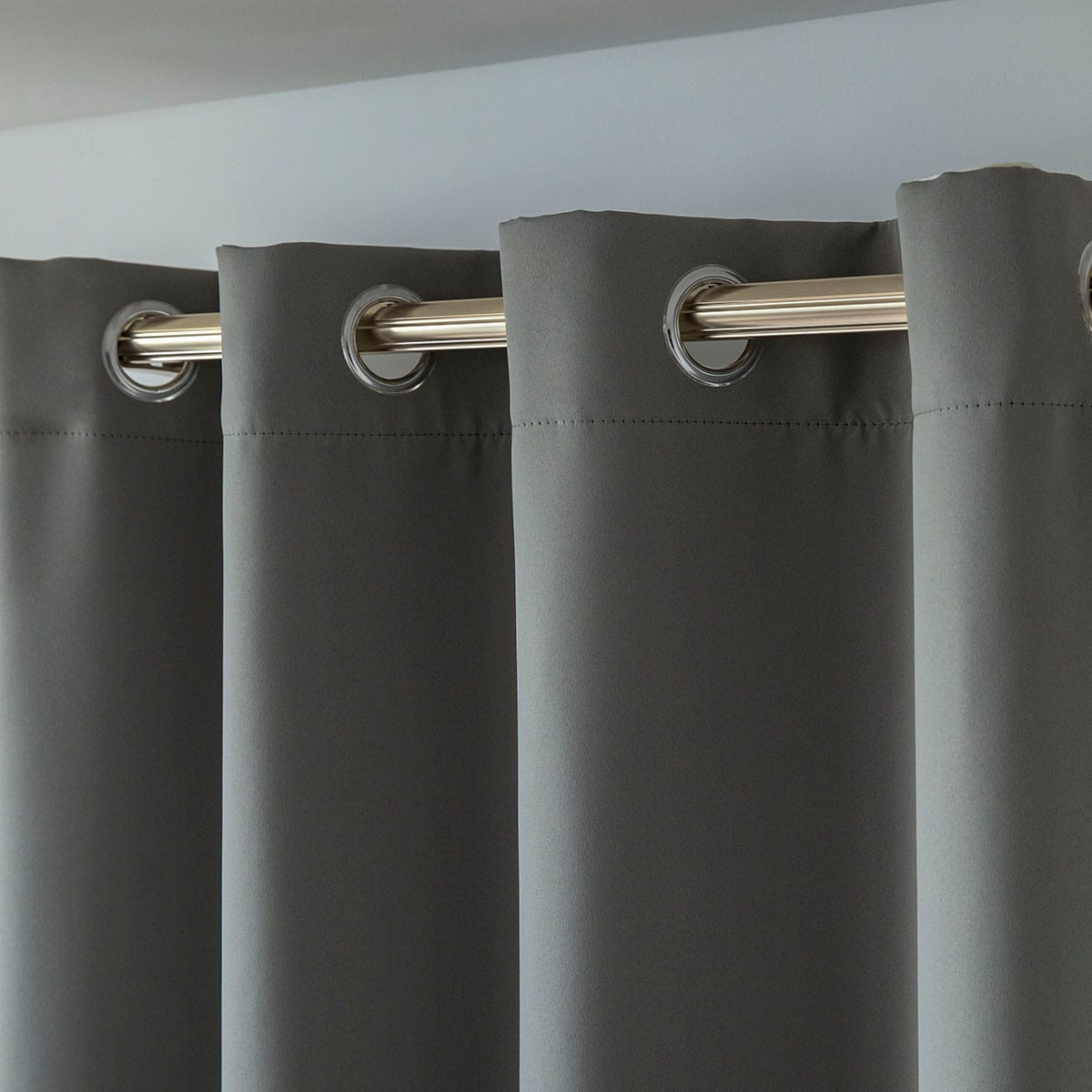 8400_stone_4 Beauty Home Κουρτίνα Blackout σκίασης με 8 κρίκους Art Ideal 8400 140x270 Ανθρακίτης