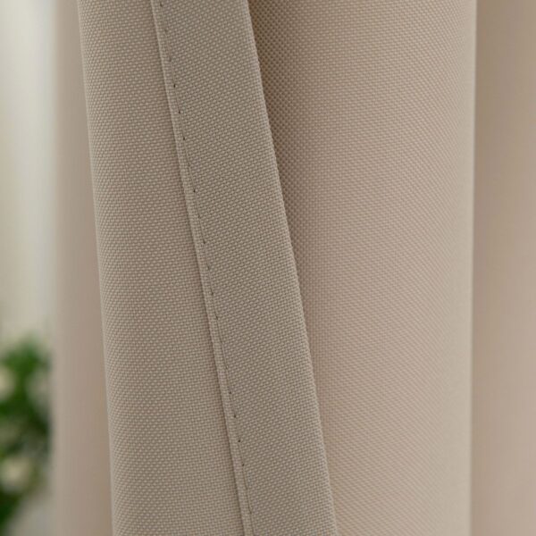 8443_sand_10 Beauty Home Ύφασμα κουρτίνας με το μέτρο μεσαίας σκίασης Effect Art 8443 Φ320 Άμμου