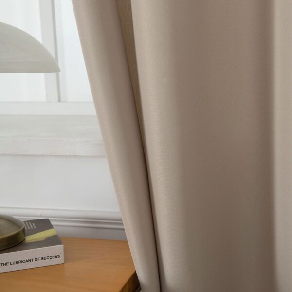 8443_sand_11 Beauty Home Ύφασμα κουρτίνας με το μέτρο μεσαίας σκίασης Effect Art 8443 Φ320 Άμμου