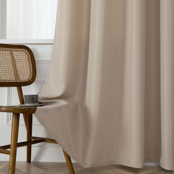 8443_sand_8 Beauty Home Ύφασμα κουρτίνας με το μέτρο μεσαίας σκίασης Effect Art 8443 Φ320 Άμμου