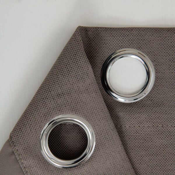 8444_mocha_12 Beauty Home Ύφασμα κουρτίνας με το μέτρο Blackout jacquard σκίασης Glare Art 8444 Φ280 Μόκα