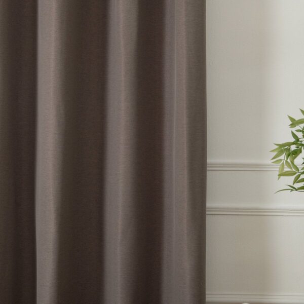 8444_mocha_2 Beauty Home Ύφασμα κουρτίνας με το μέτρο Blackout jacquard σκίασης Glare Art 8444 Φ280 Μόκα