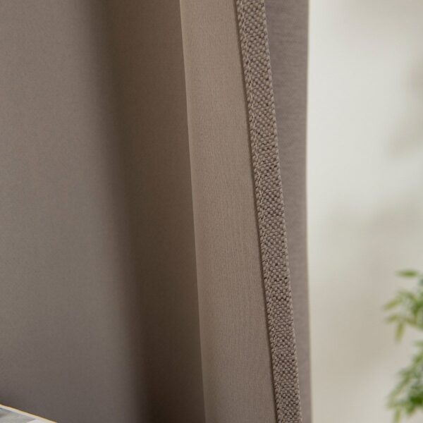 8444_mocha_7 Beauty Home Ύφασμα κουρτίνας με το μέτρο Blackout jacquard σκίασης Glare Art 8444 Φ280 Μόκα