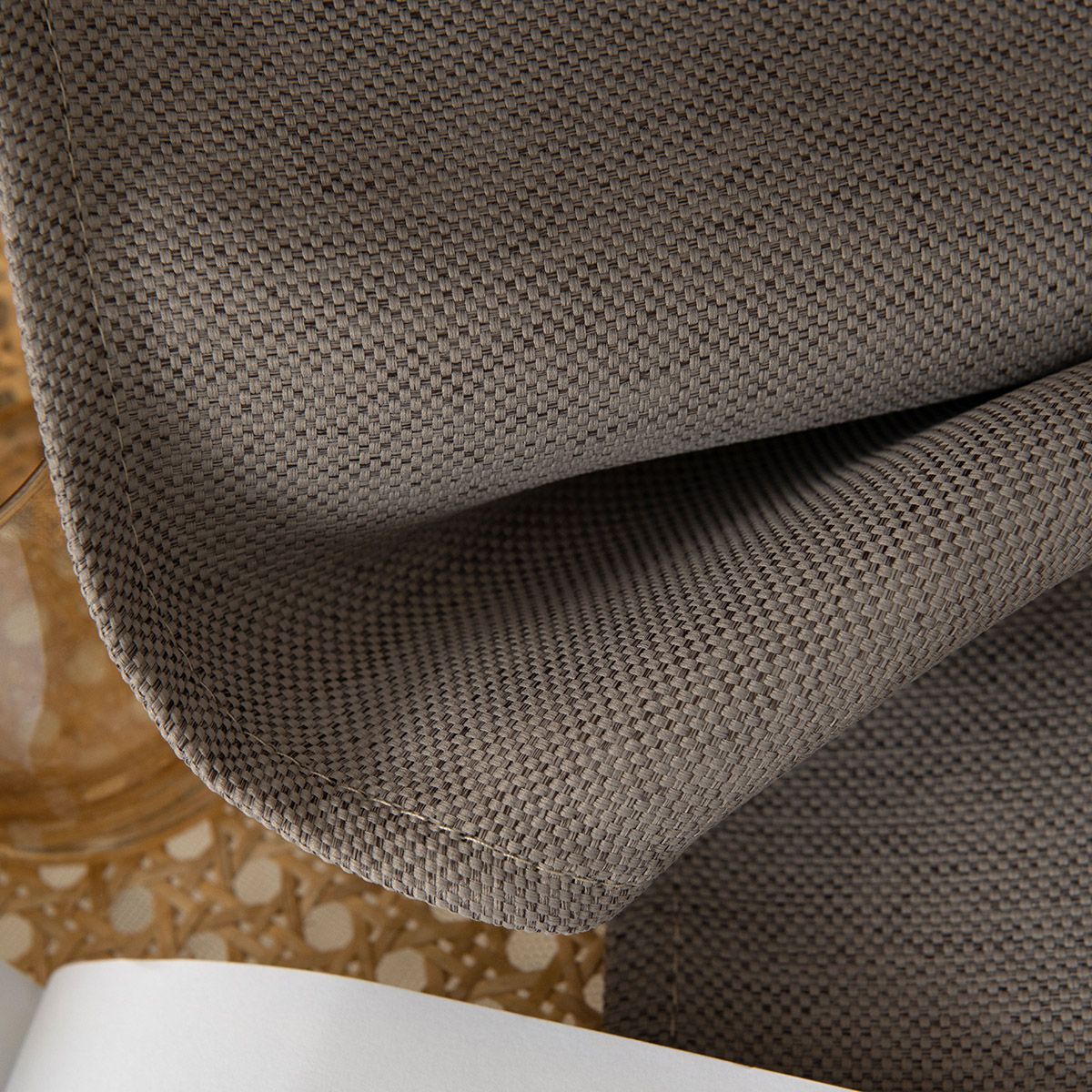8444_mocha_9 Beauty Home Ύφασμα κουρτίνας με το μέτρο Blackout jacquard σκίασης Glare Art 8444 Φ280 Μόκα