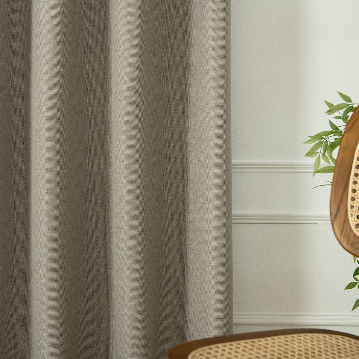 8444_sand_2 Beauty Home Κουρτίνα Blackout Jacquard σκίασης με 8 μεταλλικούς κρίκους Glare Art 8444 140x270 Άμμου