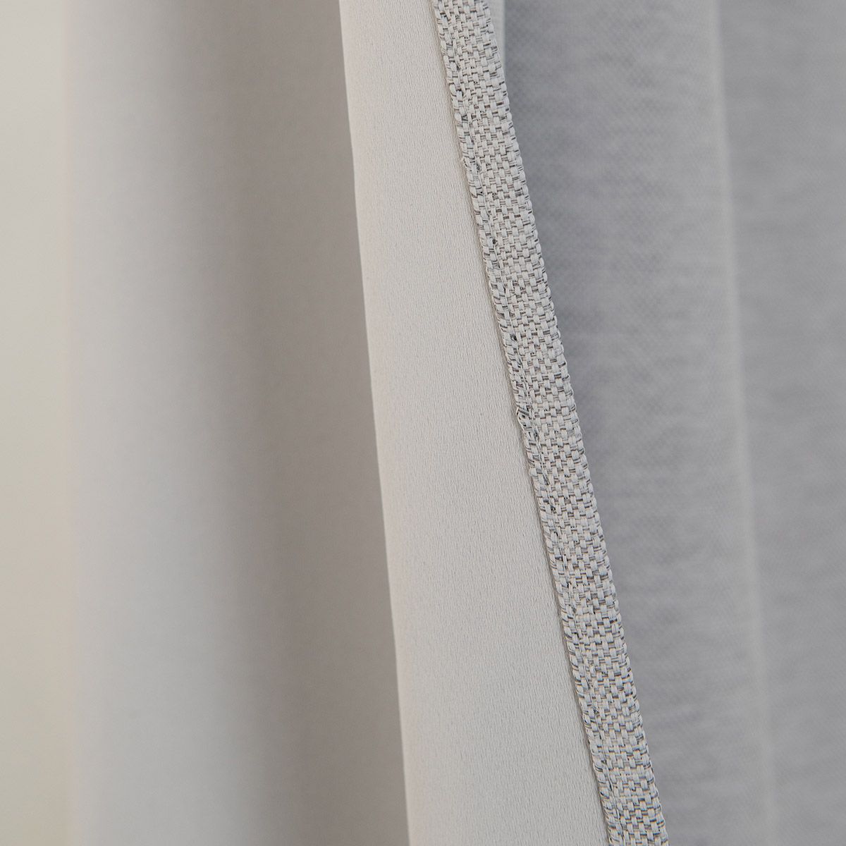 8444_silver_12 Beauty Home Ύφασμα κουρτίνας με το μέτρο Blackout jacquard σκίασης Glare Art 8444 Φ280 Γκρι