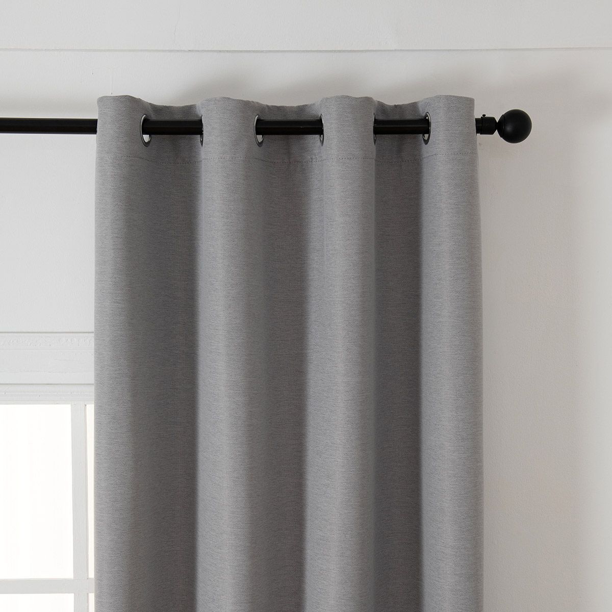 8444_silver_3 Beauty Home Ύφασμα κουρτίνας με το μέτρο Blackout jacquard σκίασης Glare Art 8444 Φ280 Γκρι