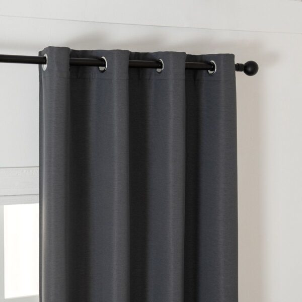 8444_stone_3 Beauty Home Ύφασμα κουρτίνας με το μέτρο Blackout jacquard σκίασης Glare Art 8444 Φ280 Ανθαρκί