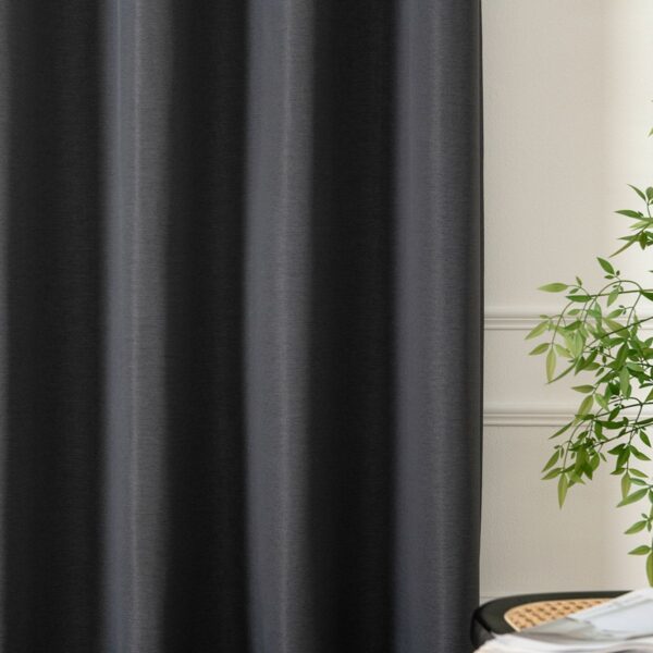 8444_stone_4 Beauty Home Ύφασμα κουρτίνας με το μέτρο Blackout jacquard σκίασης Glare Art 8444 Φ280 Ανθαρκί