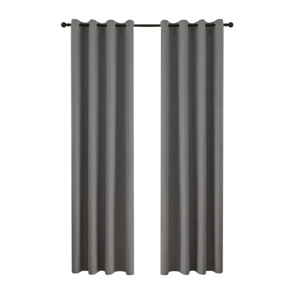 8446-a14 Beauty Home Ύφασμα κουρτίνας με το μέτρο Full Blackout σκίασης Total Art 8446 Φ280 Ανθρακίτης