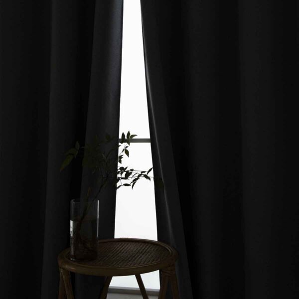 8446-a9 Beauty Home Ύφασμα κουρτίνας με το μέτρο Full Blackout σκίασης Total Art 8446 Φ280 Ανθρακίτης