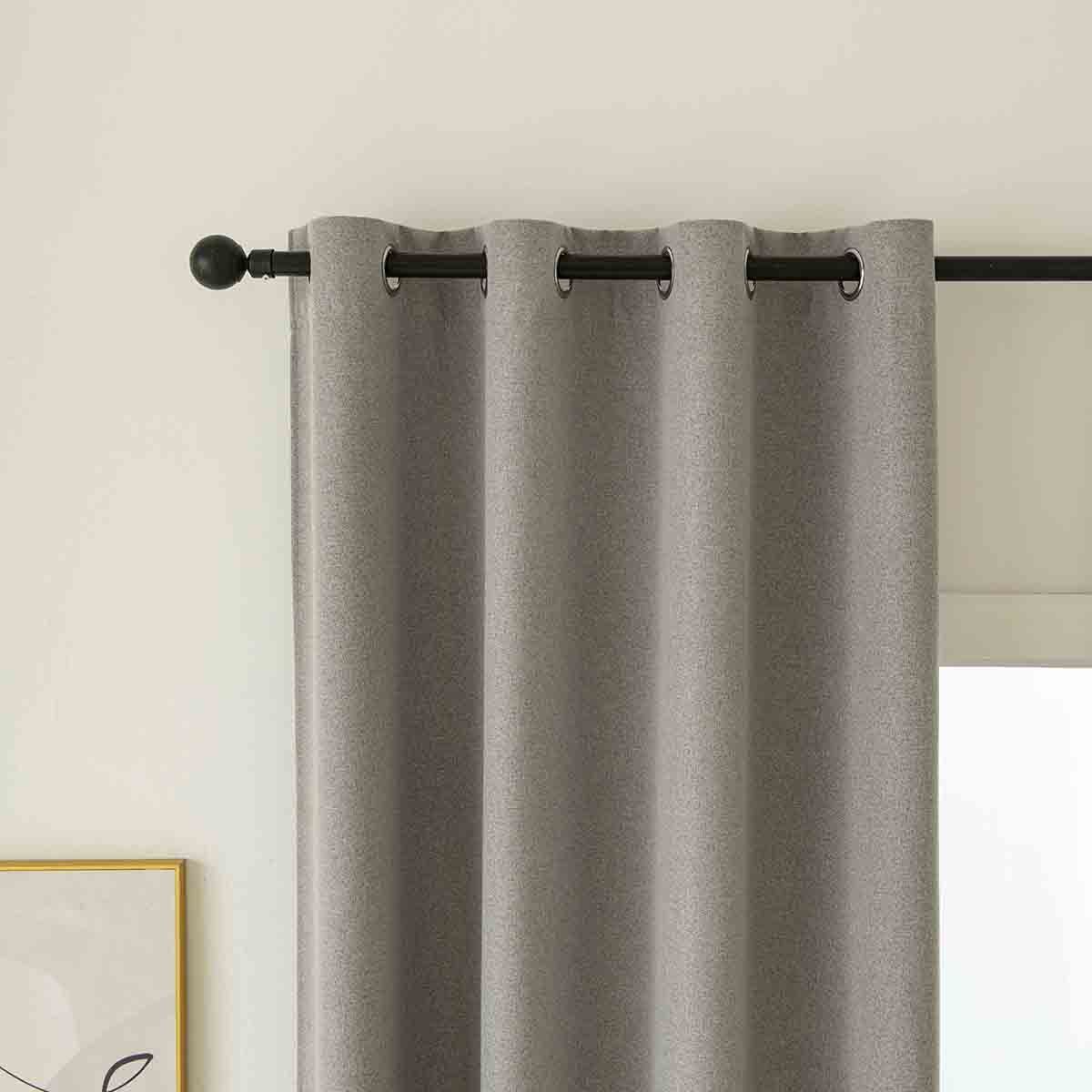 8446-am5 Beauty Home Κουρτίνα Full Blackout σκίασης με 8 κρίκους Total Art 8446 140x270 Αμέθυστος