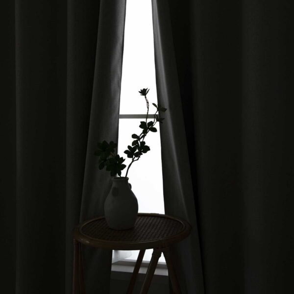 8446-s9 Beauty Home Κουρτίνα Full Blackout σκίασης με 8 κρίκους Total Art 8446 140x270 Άμμου