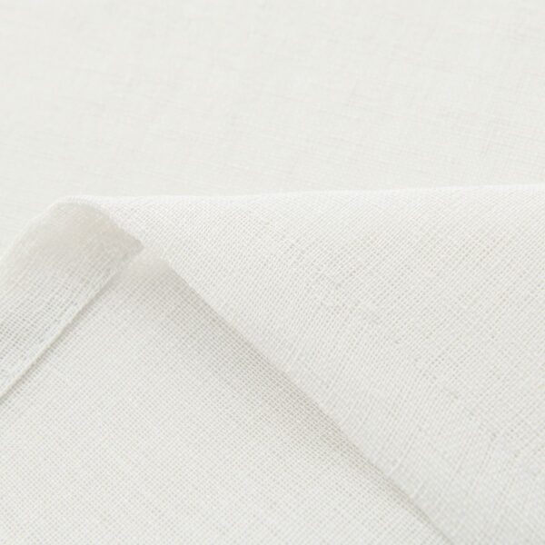 8447_ecru_16 Beauty Home Κουρτίνα γάζα μονόχρωμη με 8 μεταλλικούς κρίκους Fit Art 8447 140x270 Εκρού