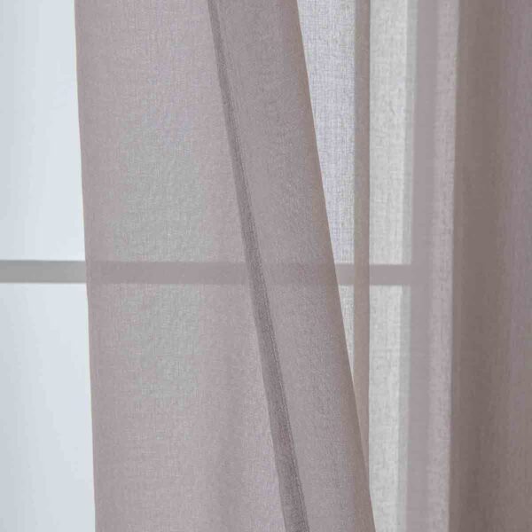 Beauty Home Ύφασμα κουρτίνας με το μέτρο γάζα Sharp Art 8448 Φ300 Αμέθυστος