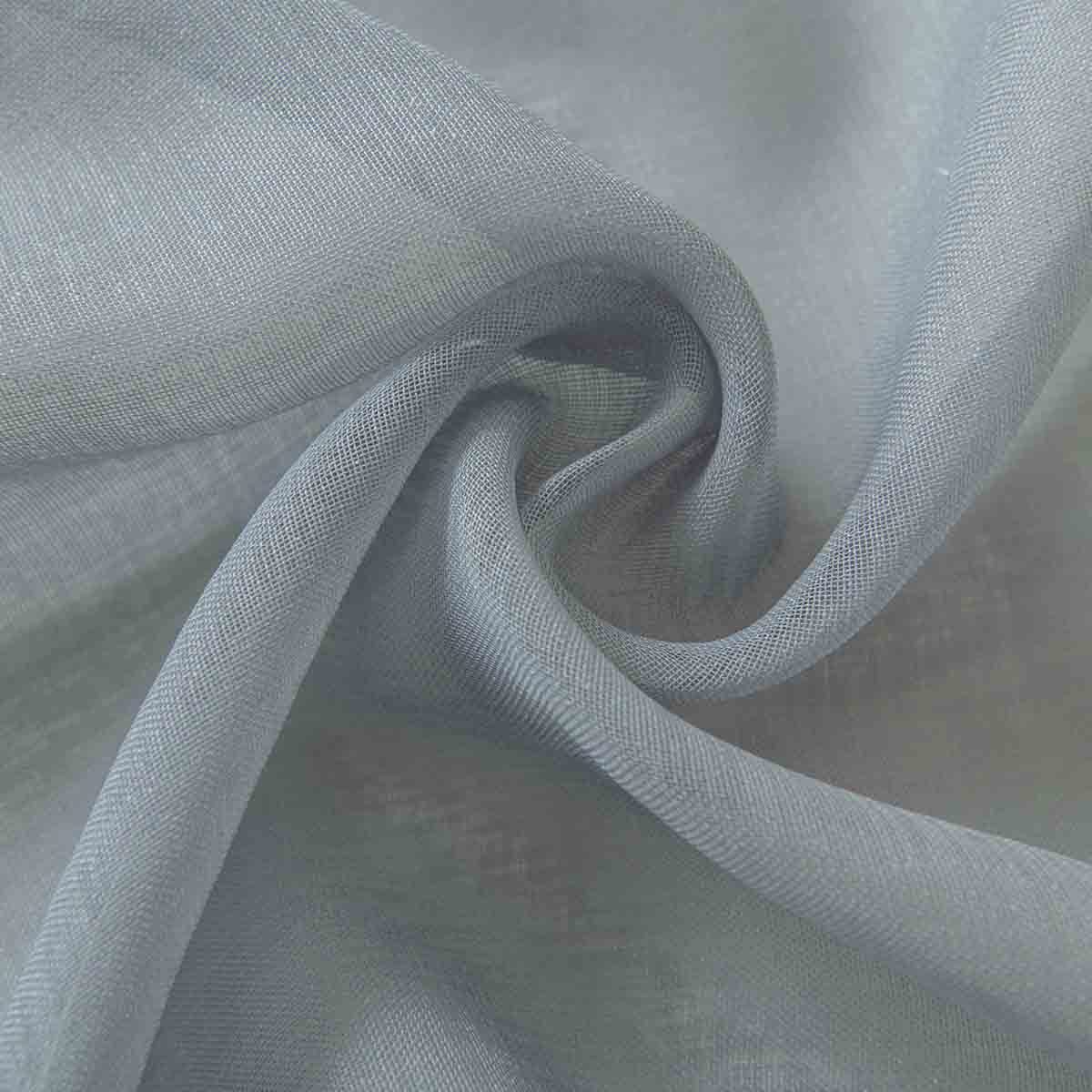 Beauty Home Ύφασμα κουρτίνας με το μέτρο γάζα Sharp Art 8448 Φ300 Γκρι