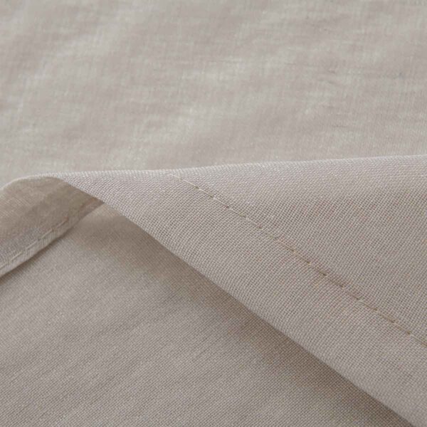 8448-s13 Beauty Home Κουρτίνα γάζα μονόχρωμη με 8 μεταλλικούς κρίκους Sharp Art 8448 140x270 Άμμου