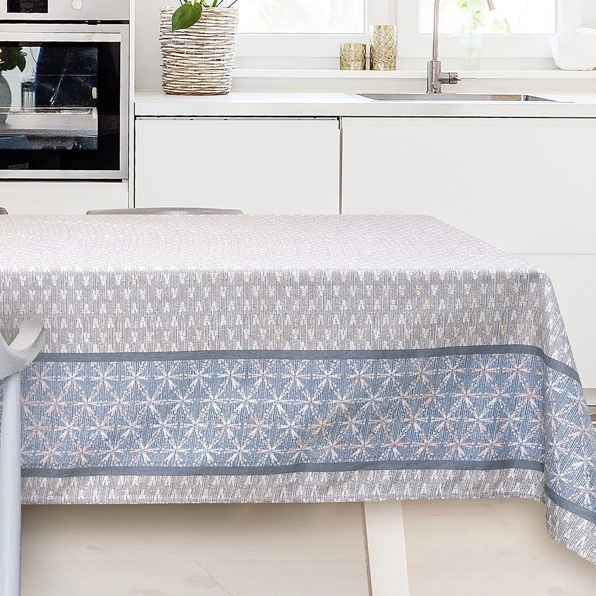 Beauty Home Τραπεζομάντηλο Mint Art 8487 Εμπριμέ