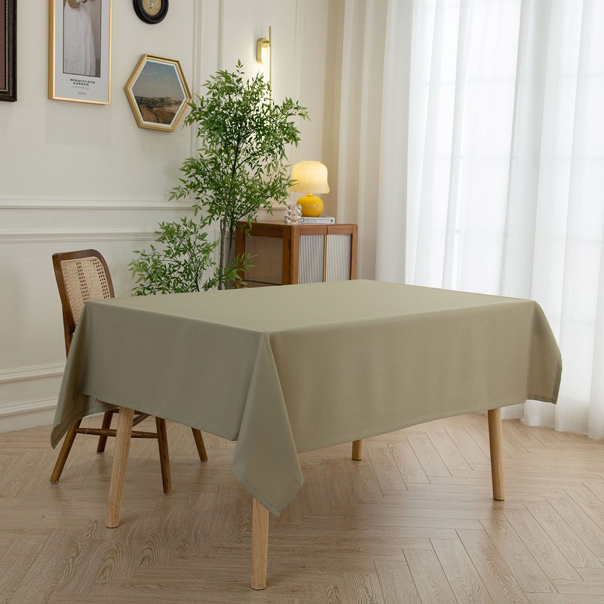 Beauty Home Τραπεζομάντηλο Supreme Art 8488 Λαδί