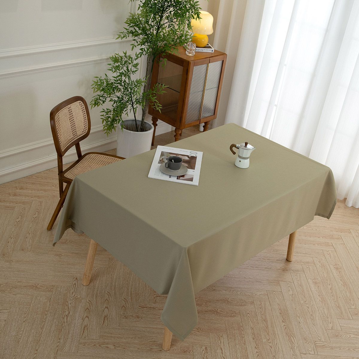 Beauty Home Τραπεζομάντηλο Supreme Art 8488 Λαδί