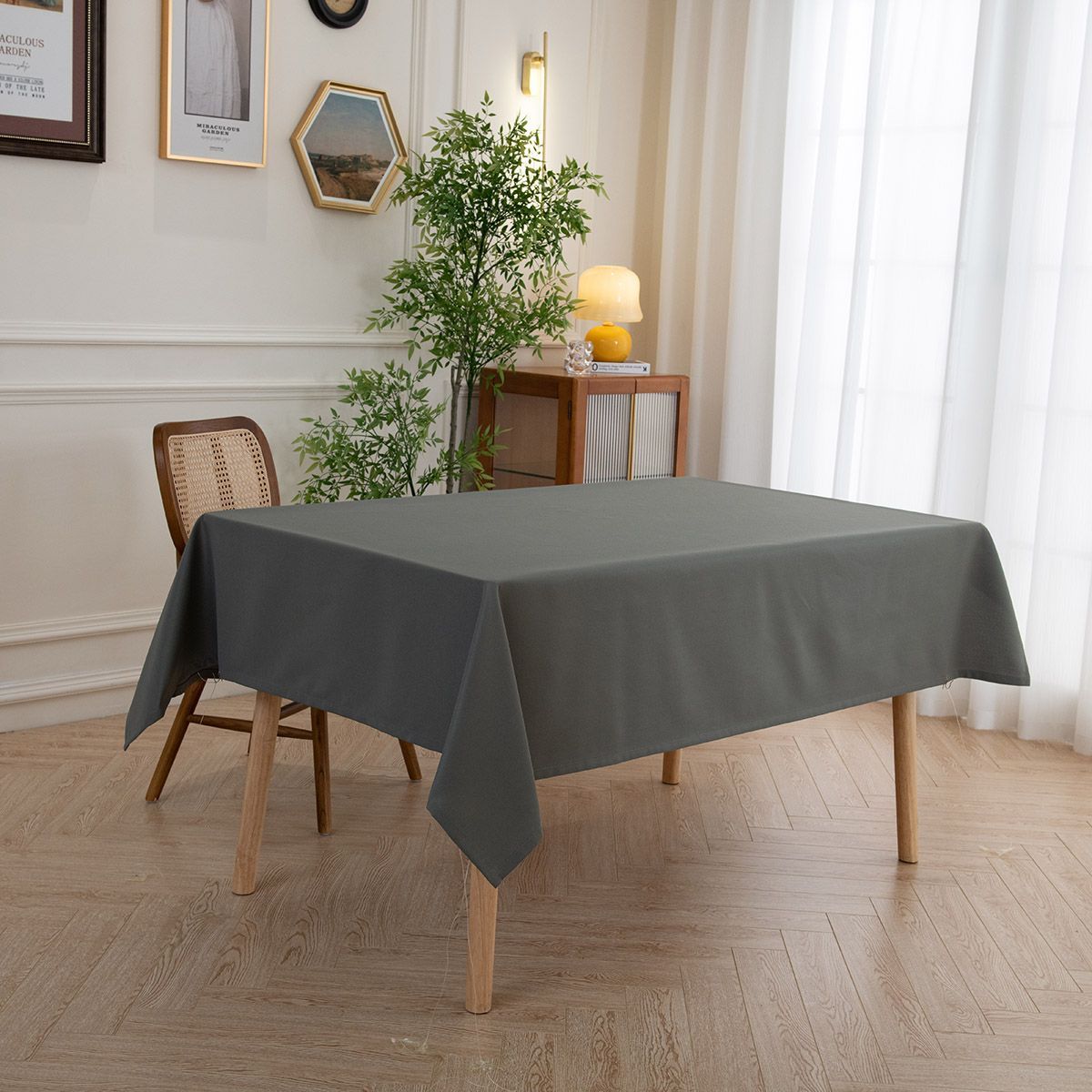 Beauty Home Τραπεζομάντηλο Supreme Art 8492 Ανθρακί