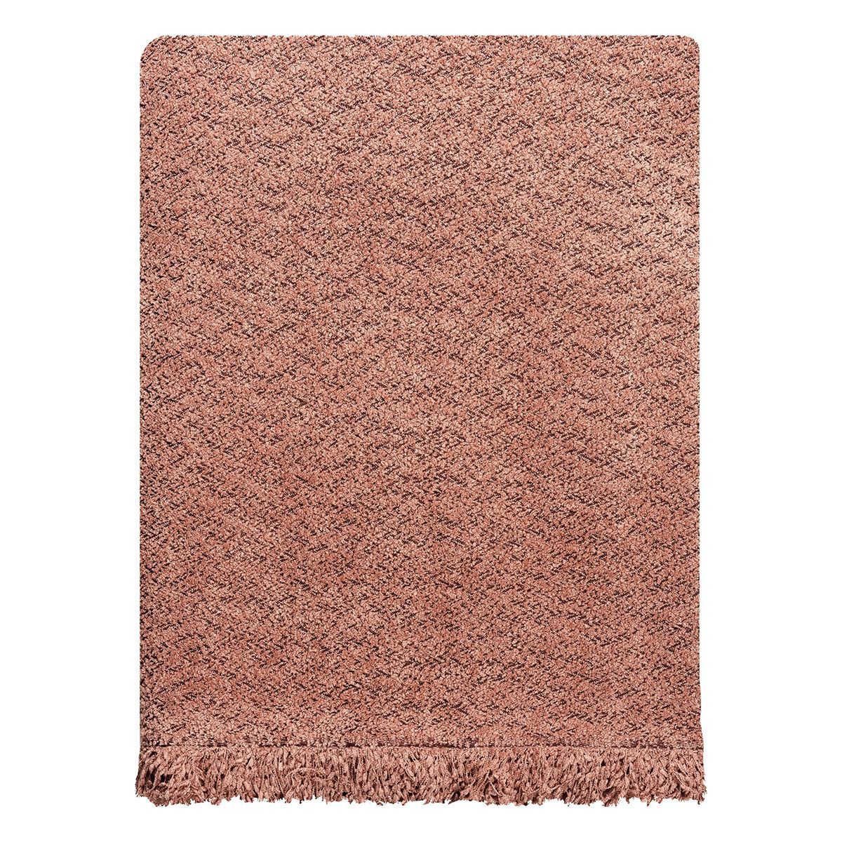 Beauty Home Ριχτάρια Lamb σετ 2τμχ Art 8570 (180x250 + 180x300) Ροζ