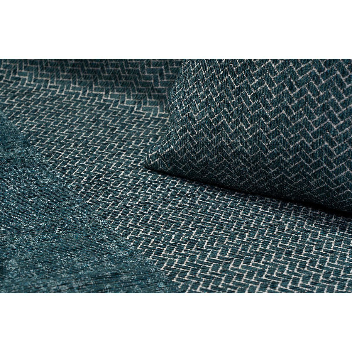 Beauty Home Ριχτάρια σετ 3τμχ Art 8638 (170x170+170x240+170x290) Πετρόλ