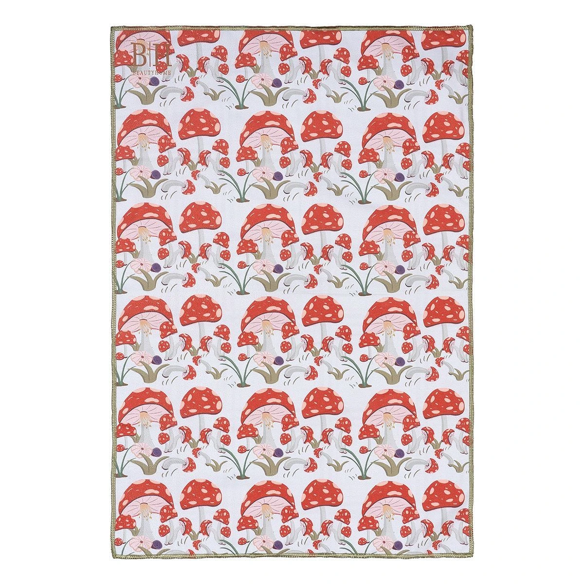 Beauty Home Πετσέτα κουζίνας διπλής όψης Microfiber Art 8653 40x60 Κόκκινο