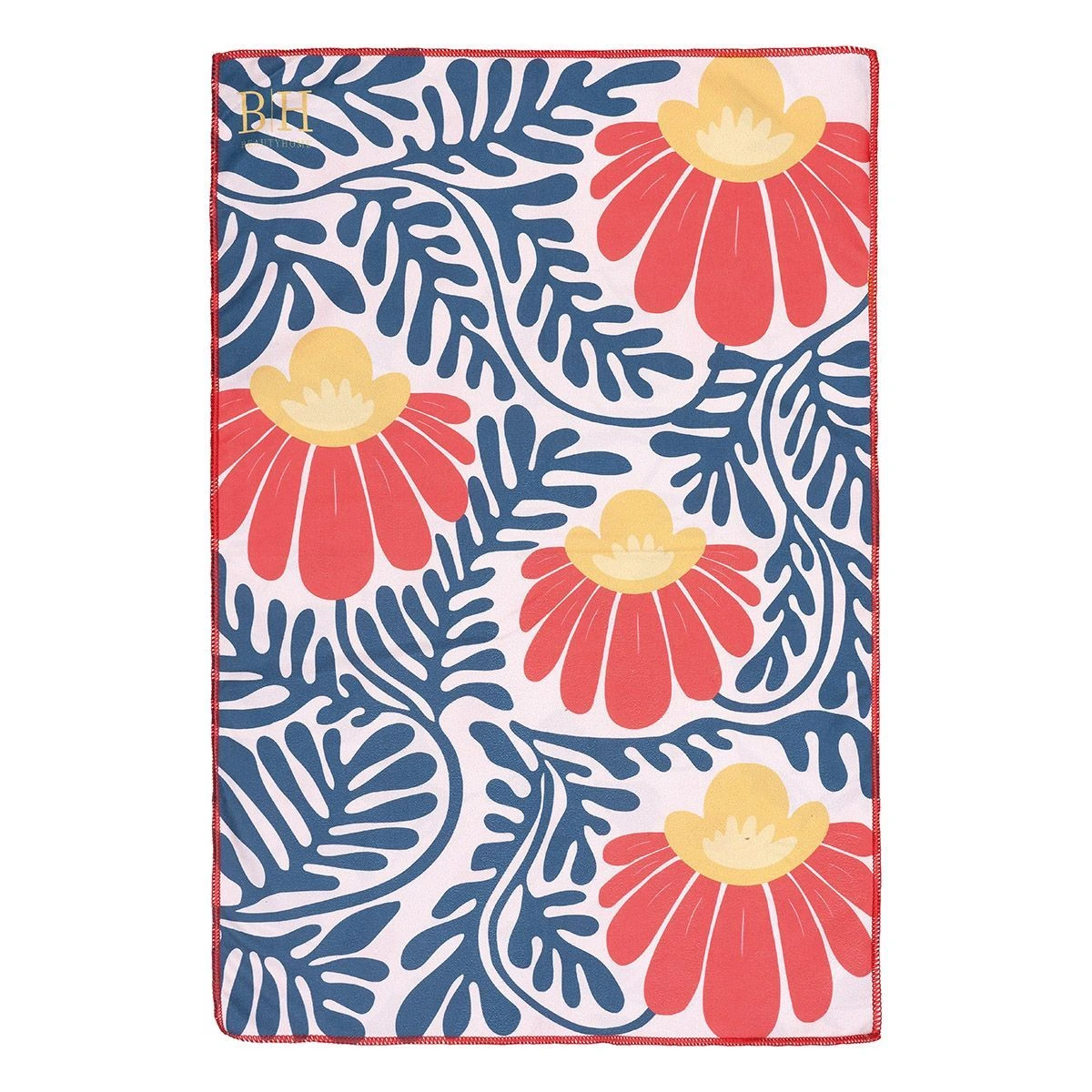 8657 Beauty Home Πετσέτα κουζίνας διπλής όψης Microfiber Art 8657 40x60 Μπλε