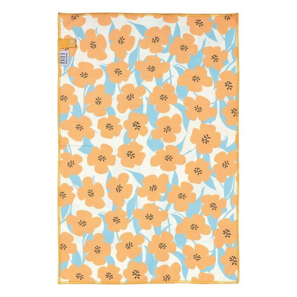 8658_b Beauty Home Πετσέτα κουζίνας διπλής όψης Microfiber Art 8658 40x60 Μπλε,Κίτρινο