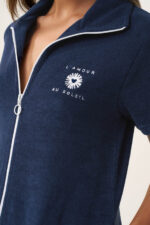 Frottee Φόρεμα Θαλάσσης με Φερμουάρ - Image 3