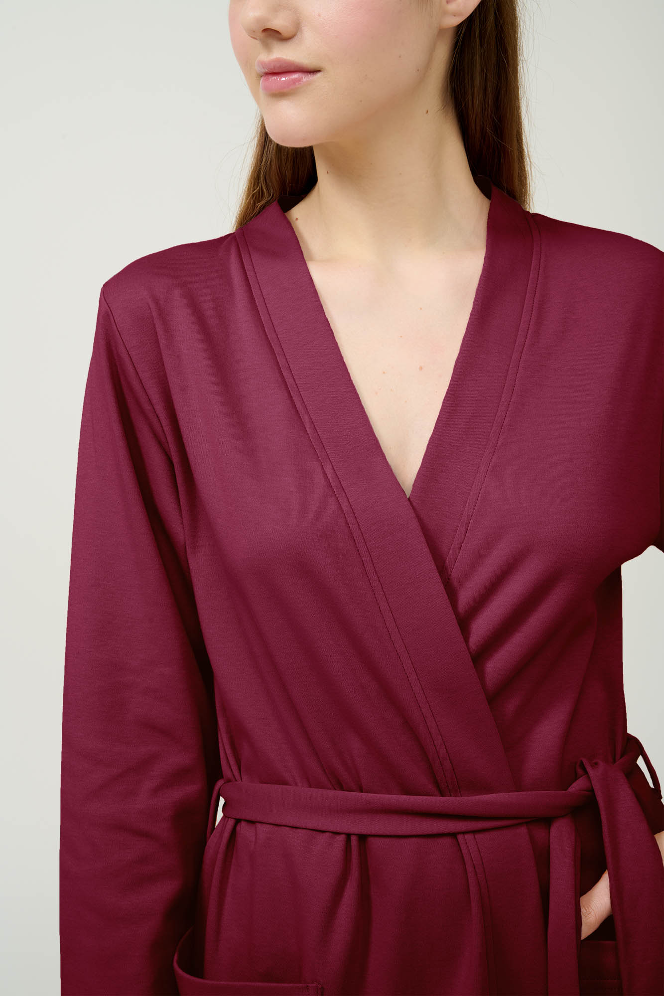 Σταυρωτή Βαμβακερή Γυναικεία Ρόμπα