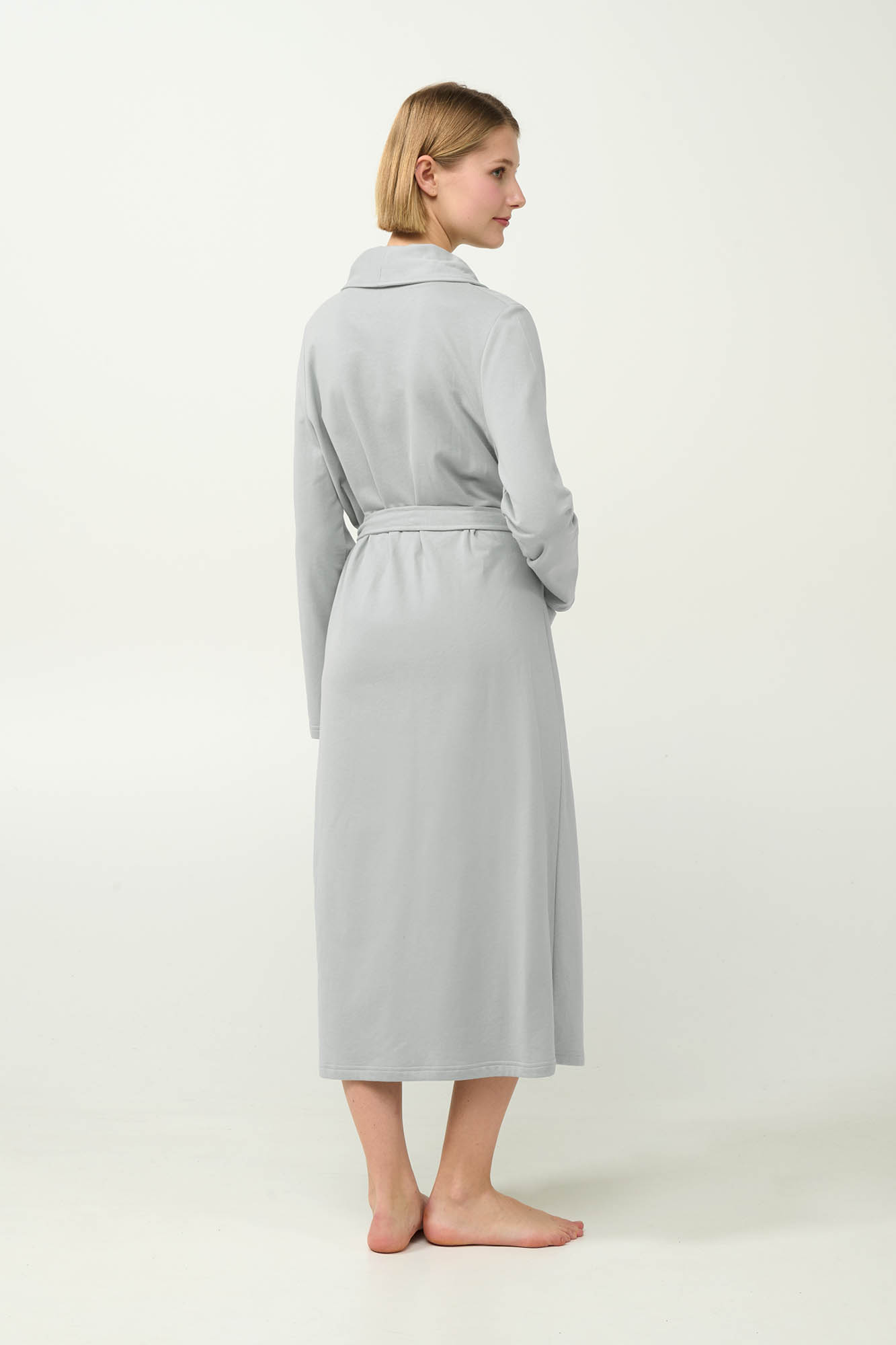 Γυναικεία Σταυρωτή Ρόμπα Φούτερ