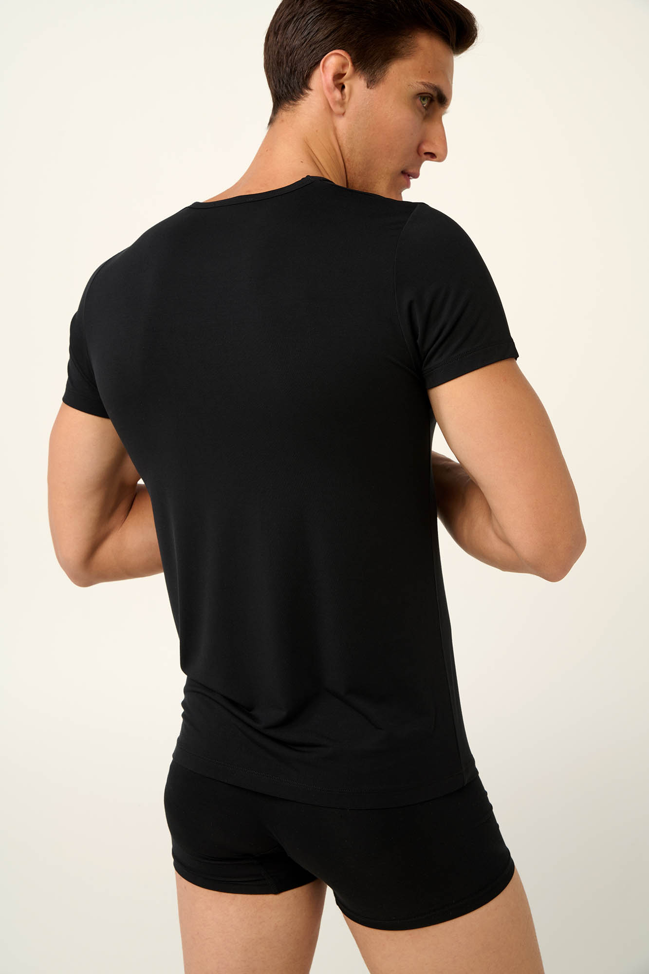 8_0822755162 Μονόχρωμο Ανδρικό Φανελάκι Micromodal