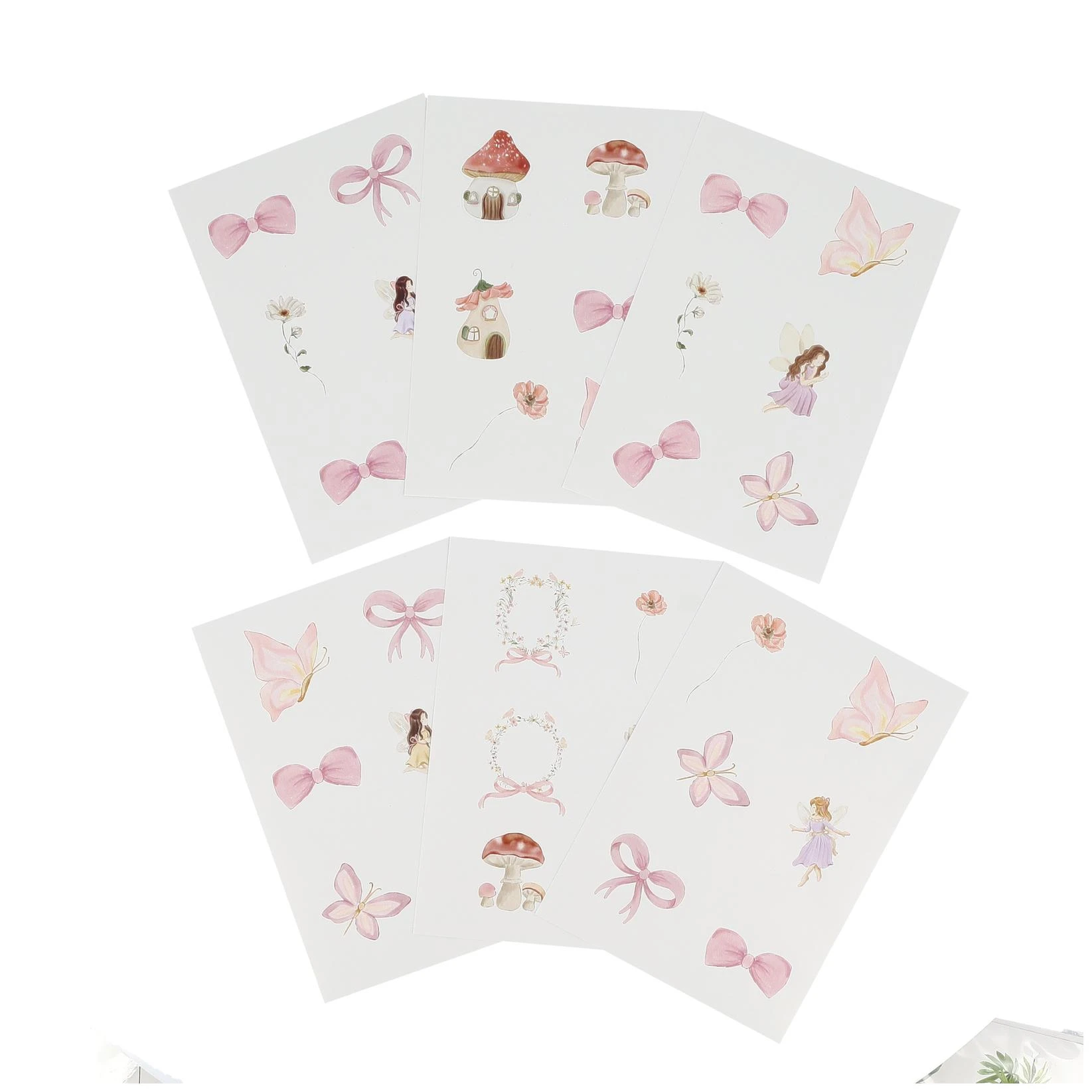 8d051519-fe37-4b65-814d-af4b2ccc0e8d Beauty Home 36 αυτοκόλλητα με θέμα “Fairy World” – Τα μεγέθη κυμαίνονται από 3,5 έως 6,5 cm