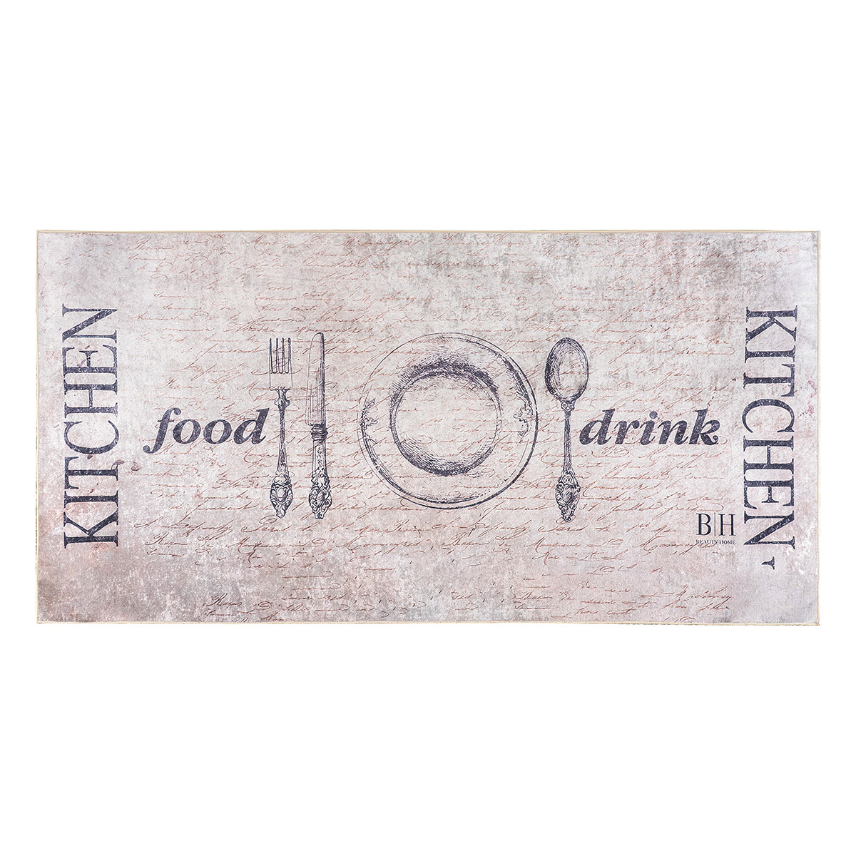 Beauty Home Χαλάκι κουζίνας Art 9071 100x200 Μπεζ