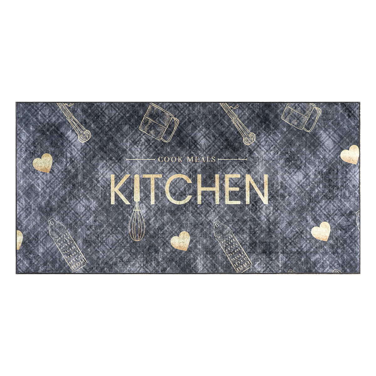 Beauty Home Χαλάκι κουζίνας Art 9076 100x200 Μπεζ,Καφέ