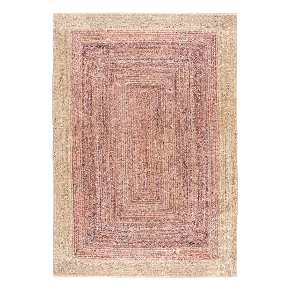 Beauty Home Πατάκι Tropic Art 9139 65x150 Μπεζ,Ροζ