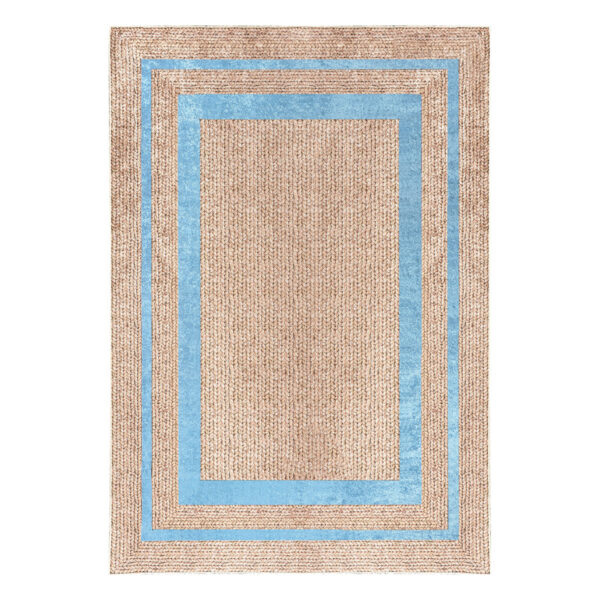 Beauty Home Πατάκι Sunny Art 9140 65x140 Μπεζ,Μπλε