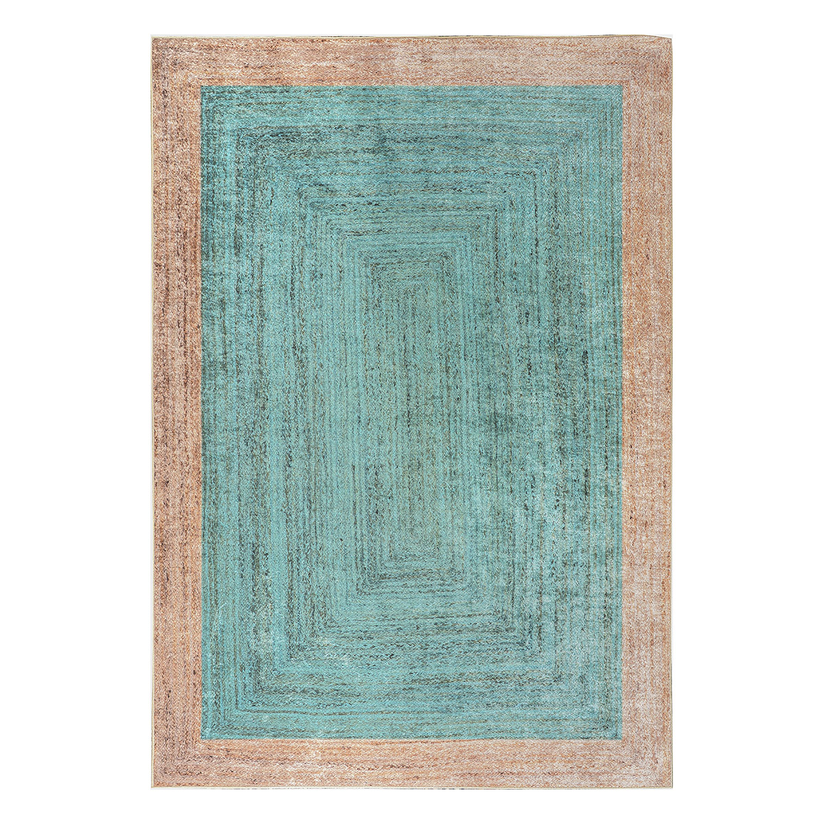 Beauty Home Πατάκι Sunny Art 9141 65x140 Μπεζ,Βεραμάν