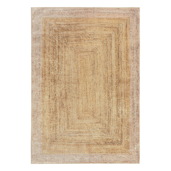 Beauty Home Πατάκι Sunny Art 9141 65x140 Μπεζ,Κίτρινο