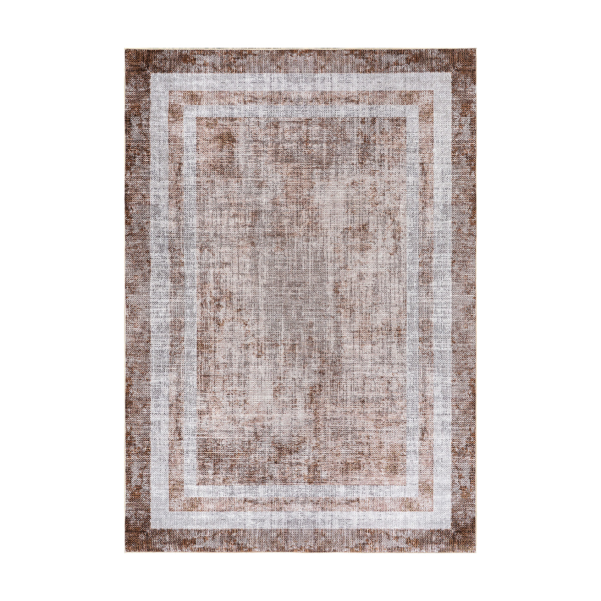 Beauty Home Πατάκι Breeze Art 9157 65x140 Μπεζ,Λευκό