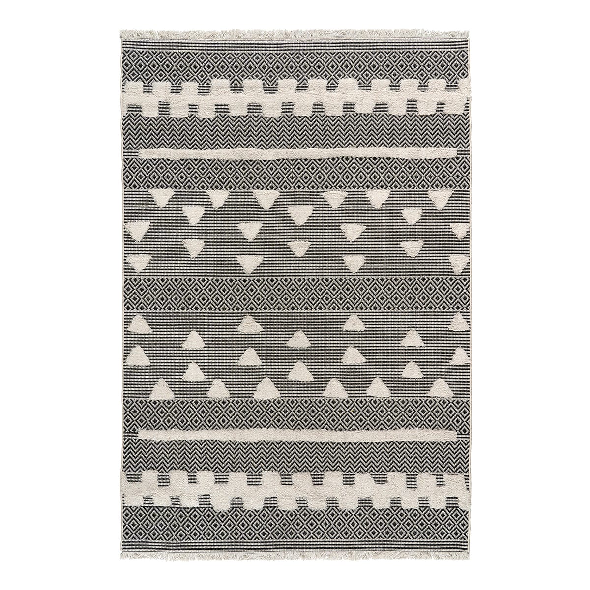 Beauty Home Πατάκι βαμβακερό Morocotton 9238 75x200 Γκρι