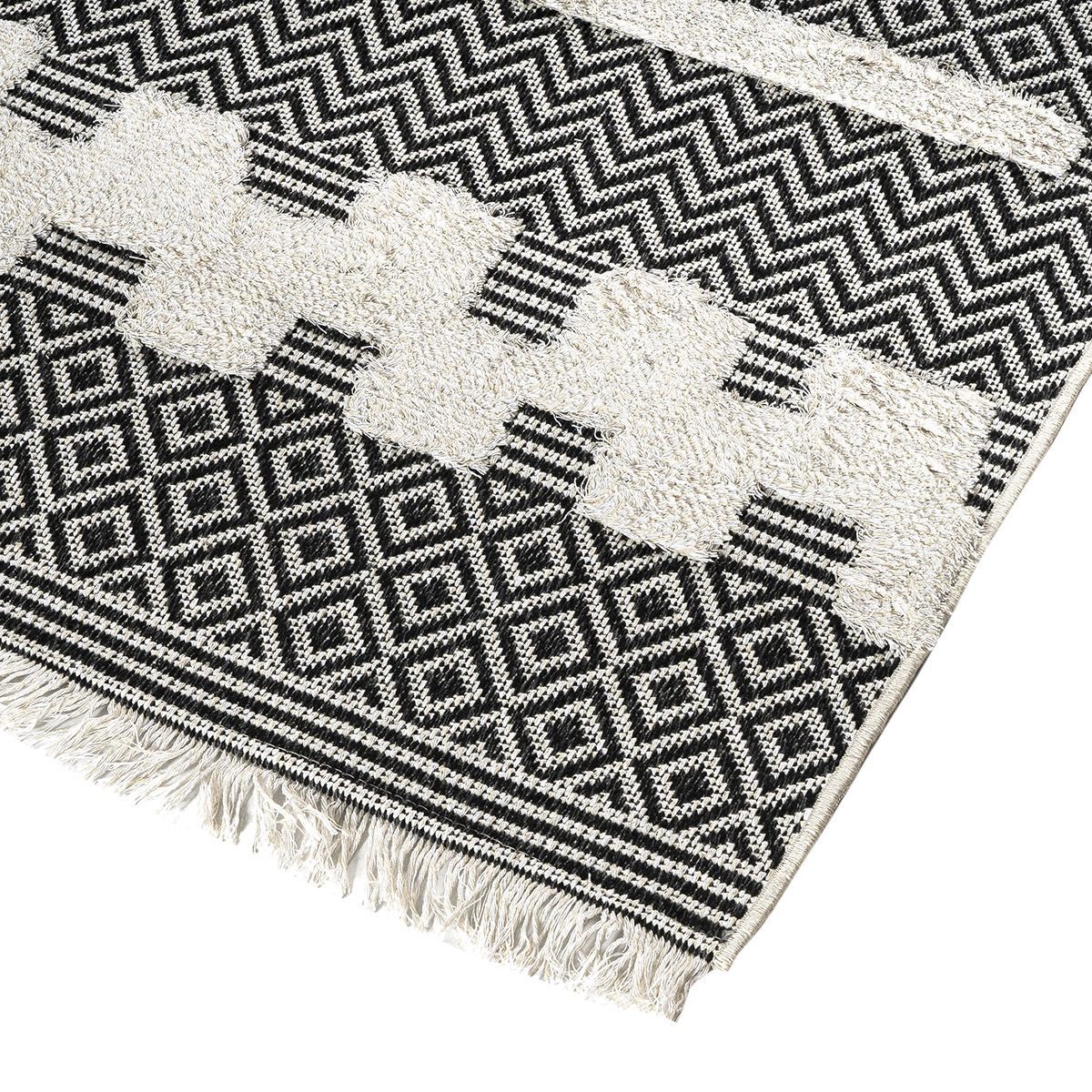 9238_zoom Beauty Home Πατάκι βαμβακερό Morocotton 9238 75x200 Γκρι