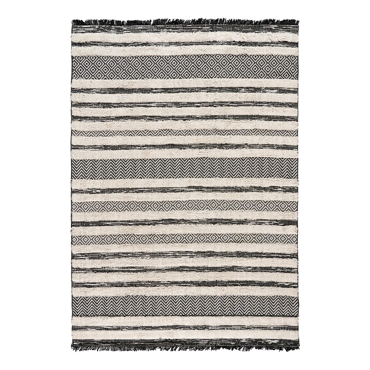 Beauty Home Πατάκι βαμβακερό Morocotton 9241 75x150 Γκρι